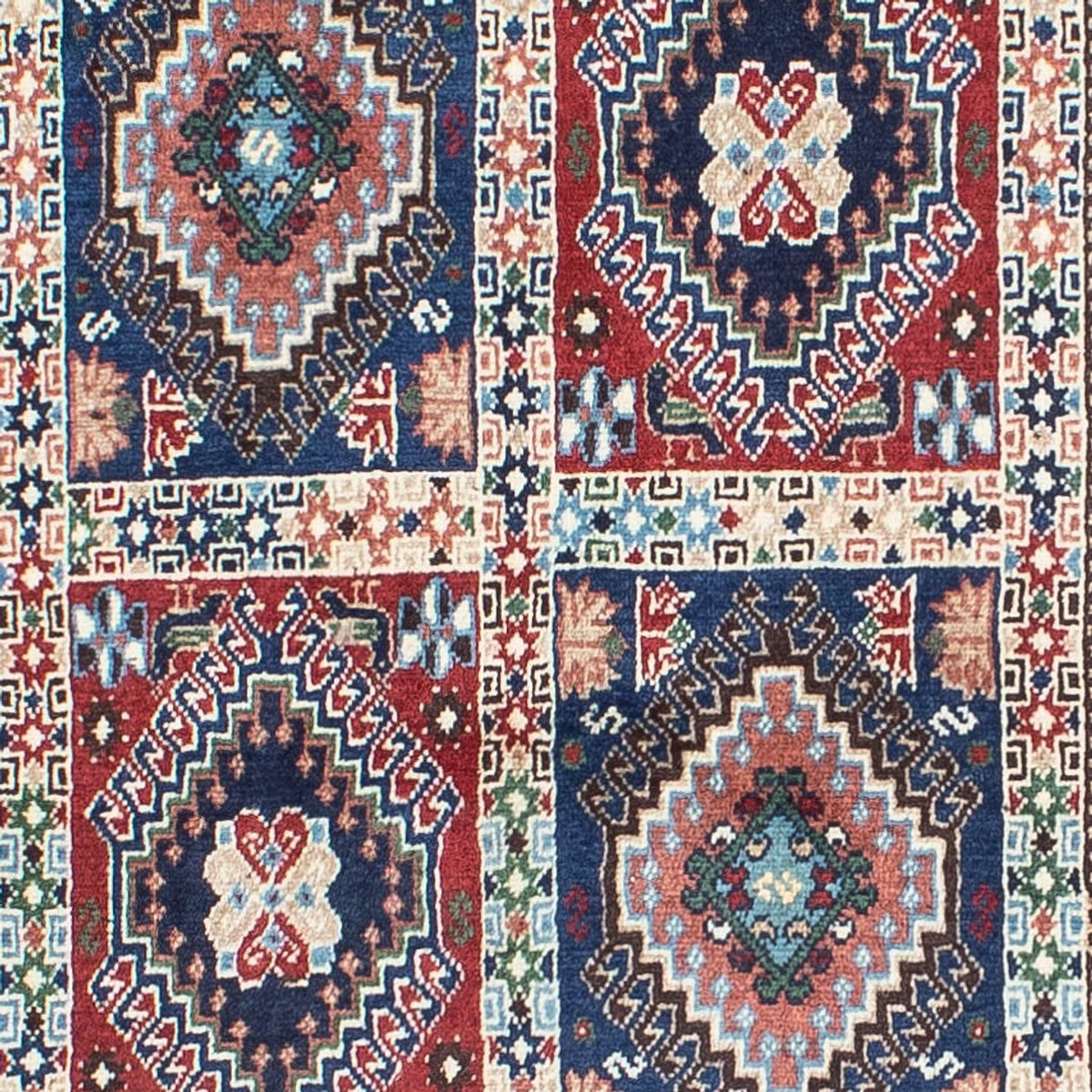 Tapis de couloir Tapis persan - Nomadic - 285 x 82 cm - multicolore