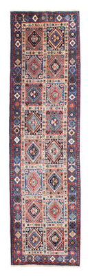 Tapis de couloir Tapis persan - Nomadic - 292 x 82 cm - multicolore
