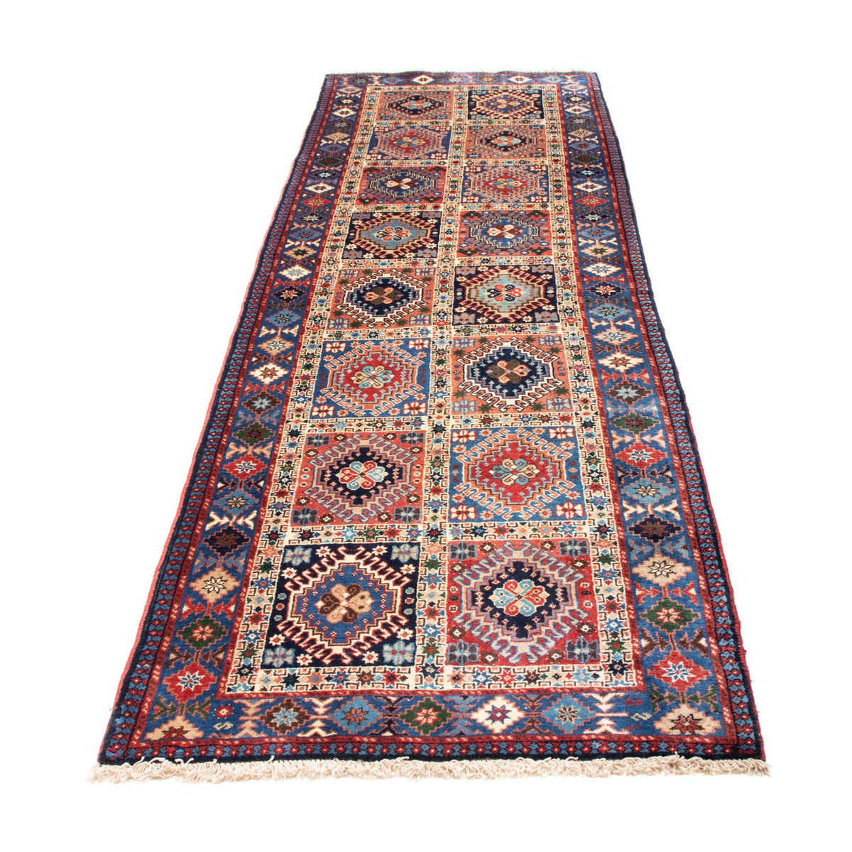 Tapis de couloir Tapis persan - Nomadic - 292 x 82 cm - multicolore