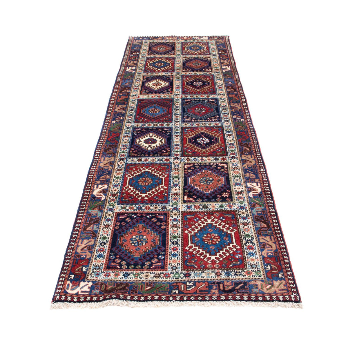 Tapis de couloir Tapis persan - Nomadic - 290 x 79 cm - multicolore