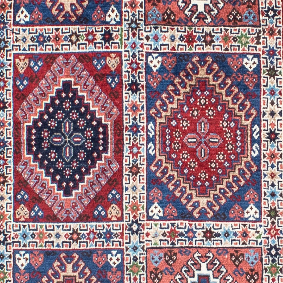 Tapis de couloir Tapis persan - Nomadic - 283 x 82 cm - multicolore