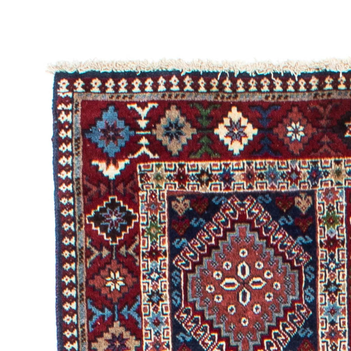 Tapis de couloir Tapis persan - Nomadic - 283 x 82 cm - multicolore