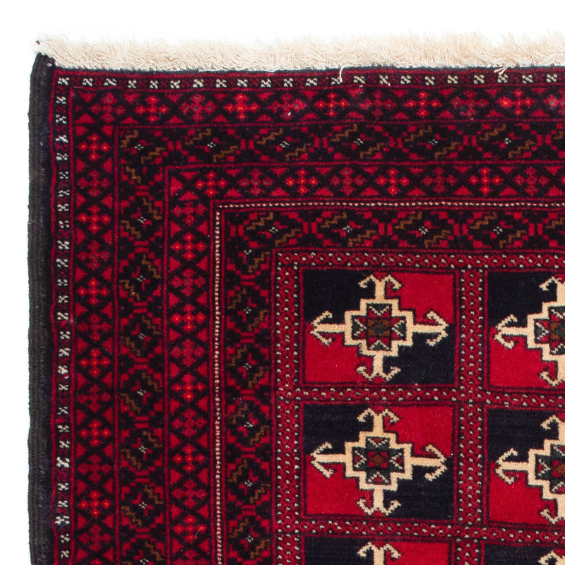 Tapis Belutsch - 137 x 97 cm - rouge foncé