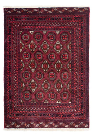 Tapis Belutsch - 167 x 116 cm - rouge foncé