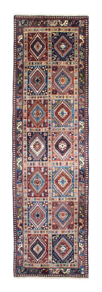 Tapis de couloir Tapis persan - Nomadic - 285 x 79 cm - multicolore