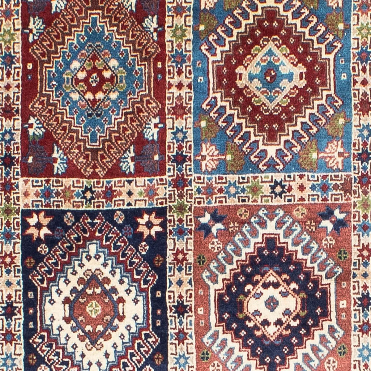 Tapis de couloir Tapis persan - Nomadic - 285 x 79 cm - multicolore