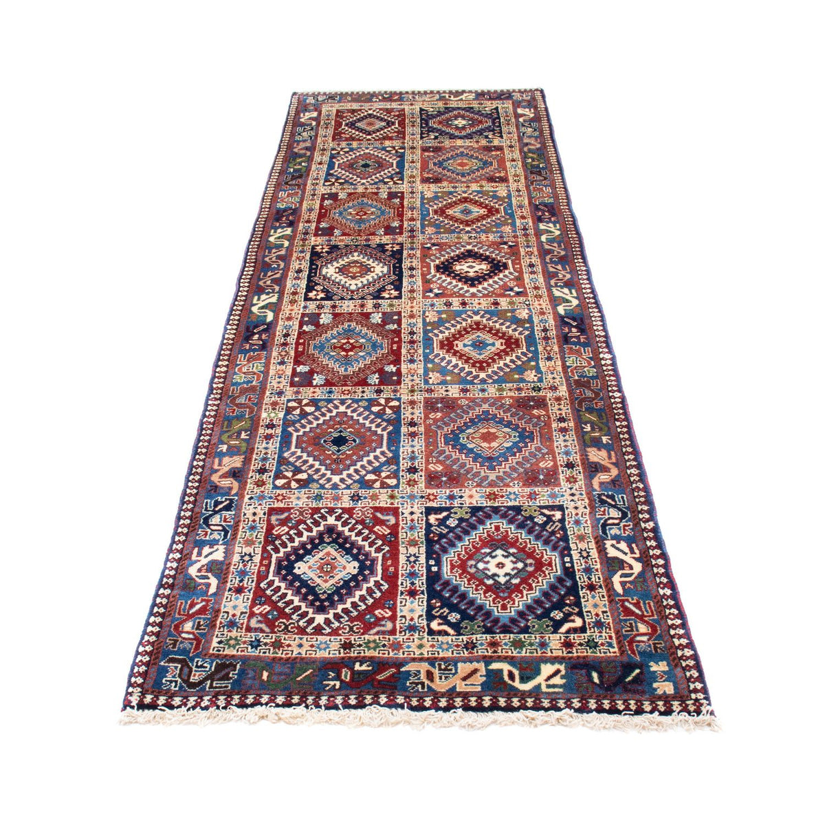 Tapis de couloir Tapis persan - Nomadic - 285 x 79 cm - multicolore