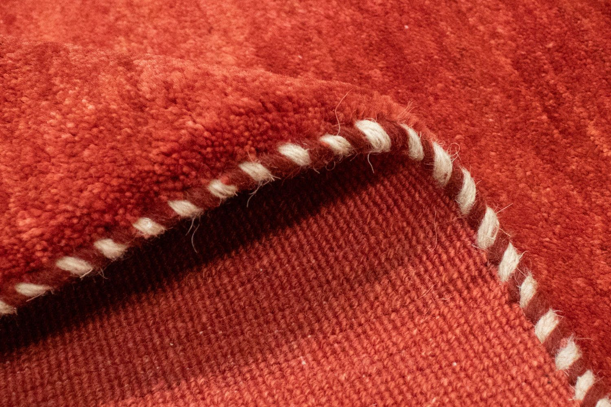 Tapis Gabbeh - Persan - 197 x 112 cm - rouge