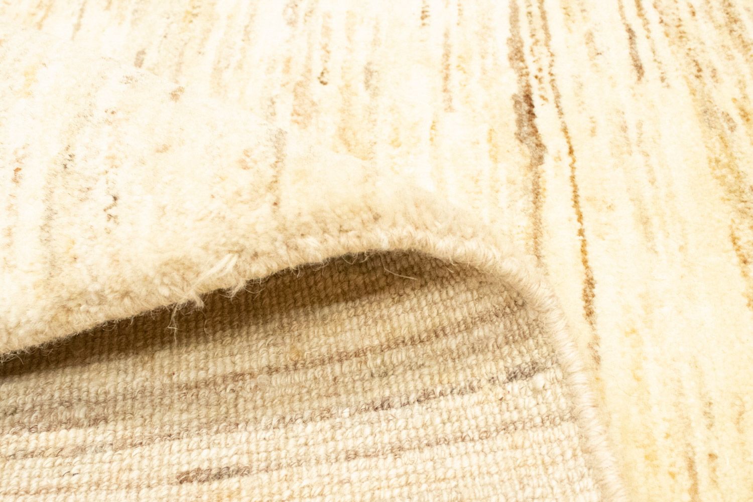 Tapis Gabbeh - Persan - 193 x 117 cm - beige