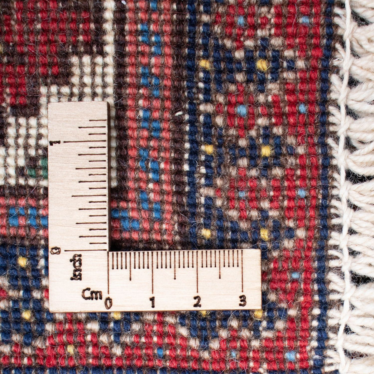 Tapis de couloir Tapis persan - Nomadic - 300 x 81 cm - rouge foncé