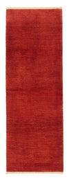 Tapis Gabbeh persan Tapis 85x245cm - Perserteppich Wollteppich - Tapis de couloir / Rouge / 85 x 245 cm Tapis de couloir