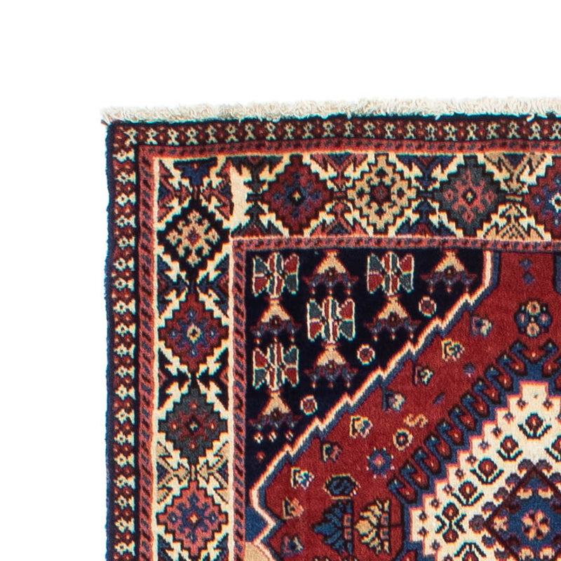 Tapis de couloir Tapis persan - Nomadic - 283 x 80 cm - rouge foncé