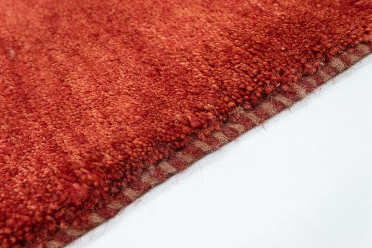 Tapis de couloir Tapis Gabbeh - Persan - 215 x 72 cm - rouge