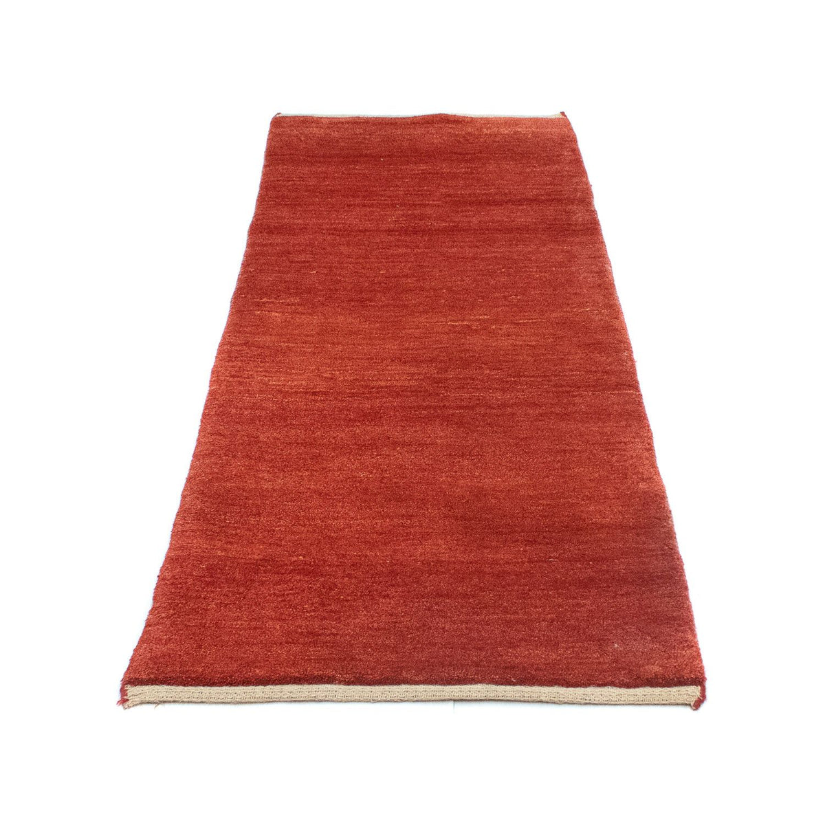 Tapis de couloir Tapis Gabbeh - Persan - 215 x 72 cm - rouge