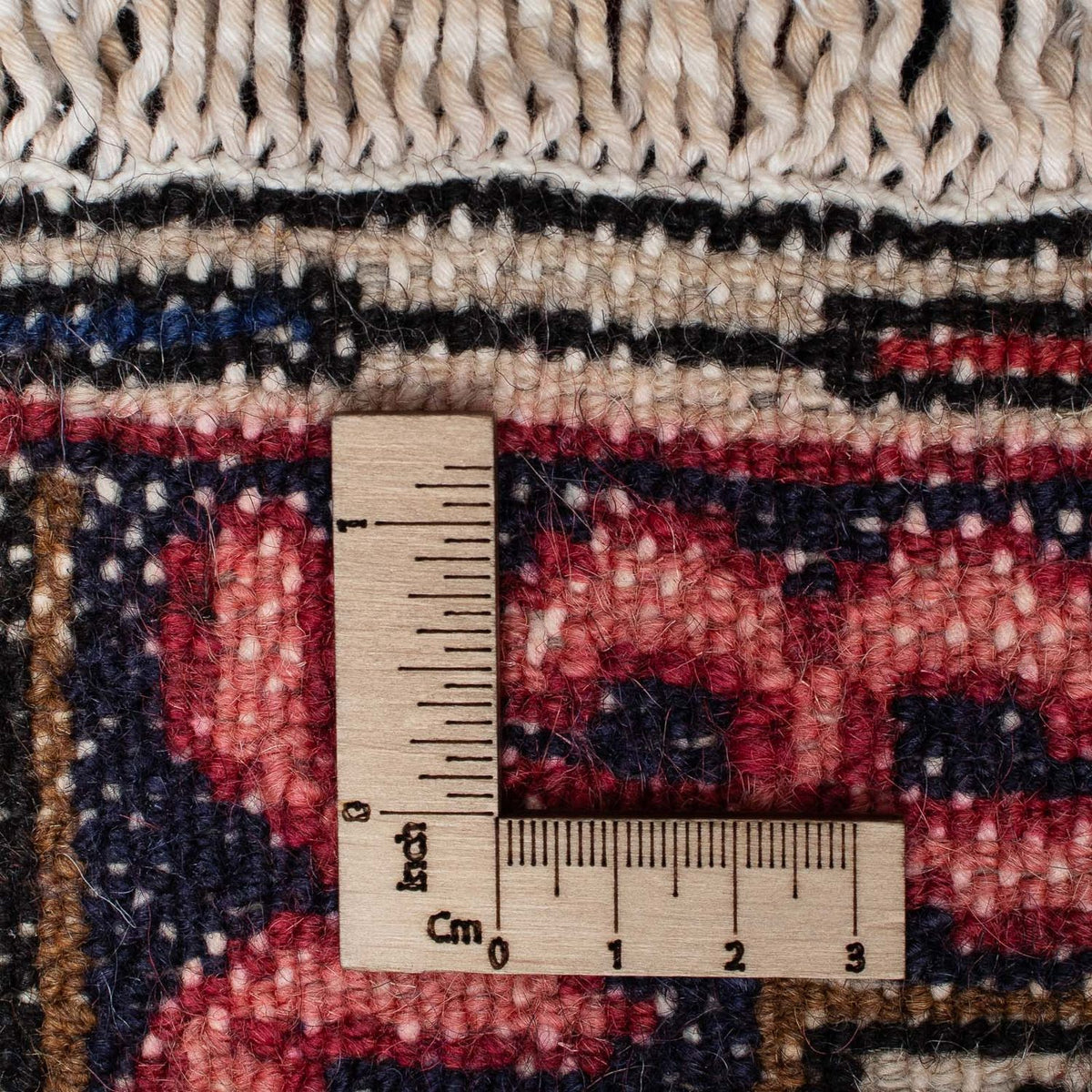 Tapis de couloir Tapis persan - Nomadic - 297 x 78 cm - rouge foncé