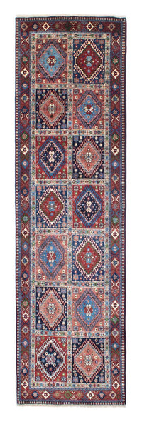 Tapis de couloir Tapis persan - Nomadic - 300 x 81 cm - multicolore