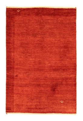 Tapis Gabbeh - Persan - 187 x 122 cm - rouge