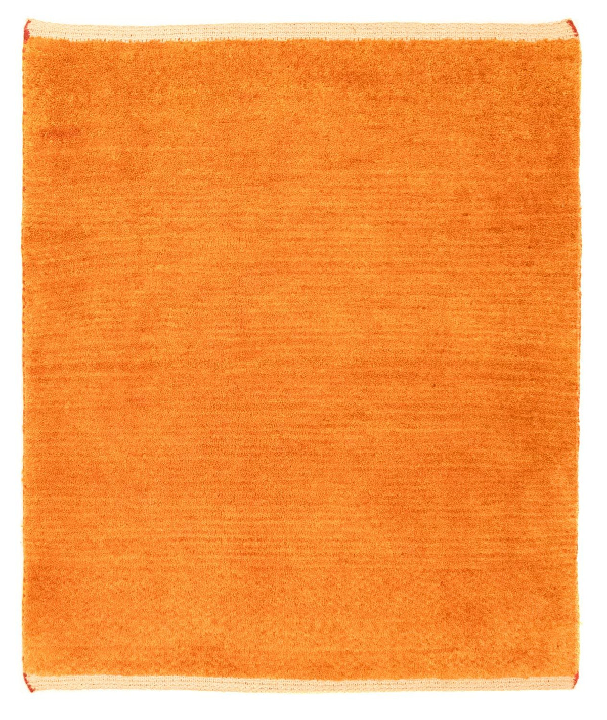 Tapis Gabbeh - Persan carré  - 94 x 80 cm - or