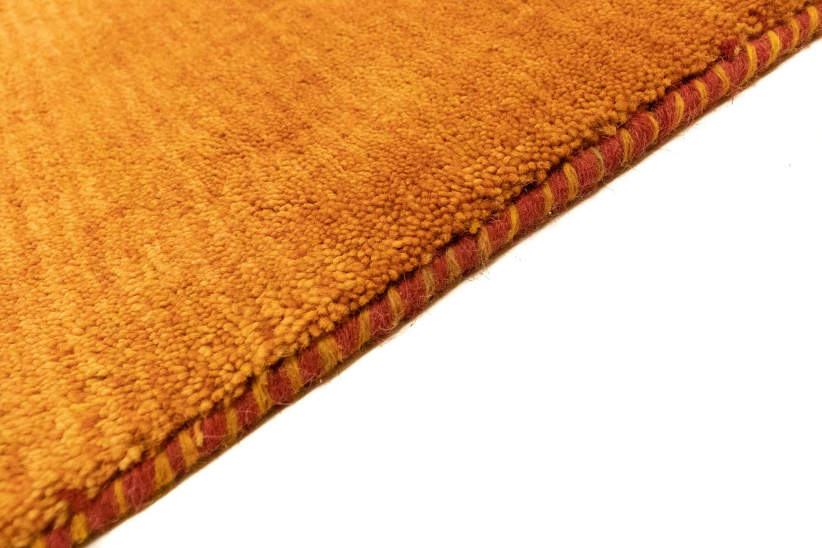 Tapis Gabbeh - Persan carré  - 94 x 80 cm - or