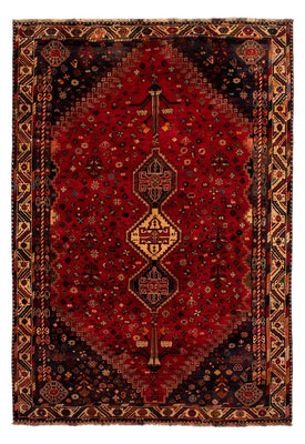 Tapis persan - Nomadic - 296 x 203 cm - rouge foncé