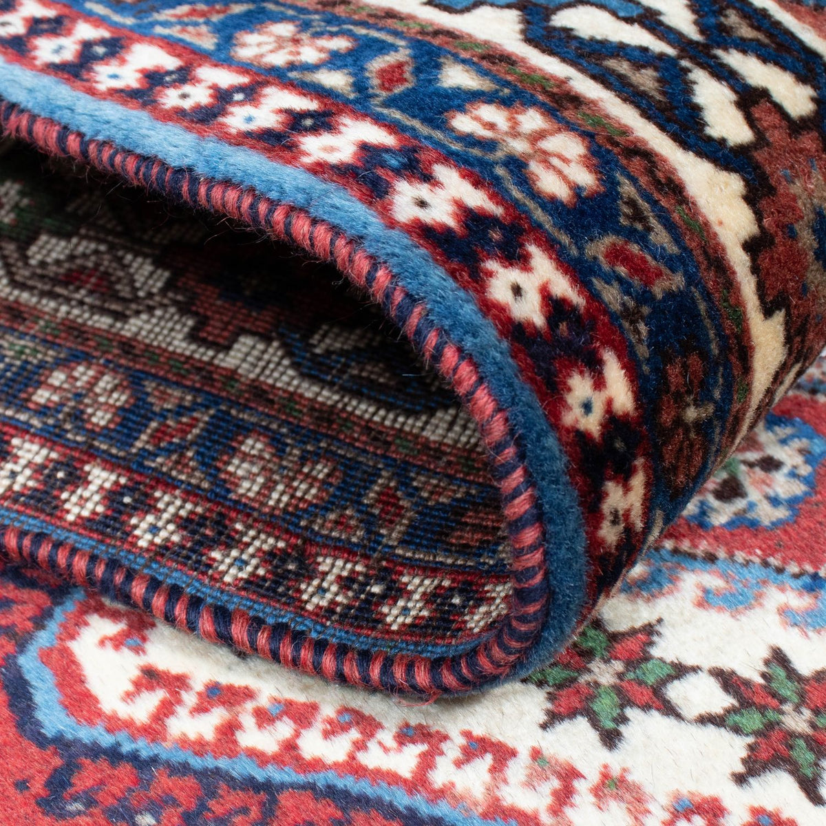 Tapis de couloir Tapis persan - Nomadic - 291 x 82 cm - multicolore