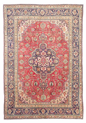 Tapis persan - Tabriz - 297 x 204 cm - rouge