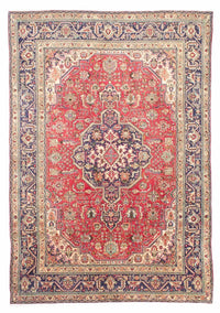 Tapis persan - Tabriz - 297 x 204 cm - rouge