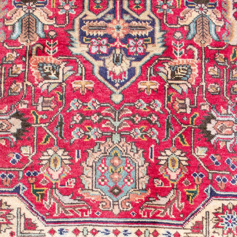 Tapis persan - Tabriz - 297 x 204 cm - rouge