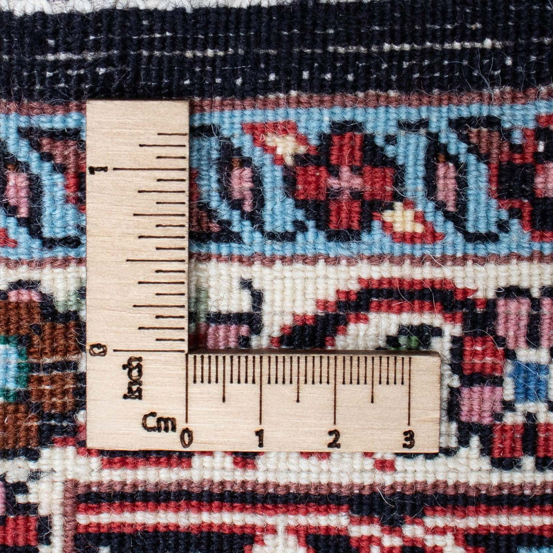 Tapis persan - Bidjar - 211 x 126 cm - rouge clair