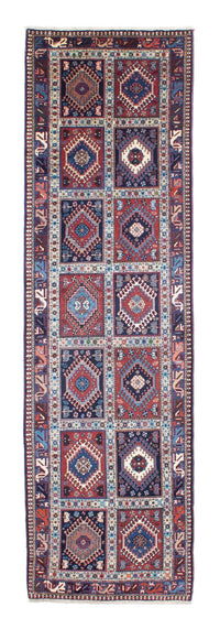 Tapis de couloir Tapis persan - Nomadic - 292 x 80 cm - multicolore