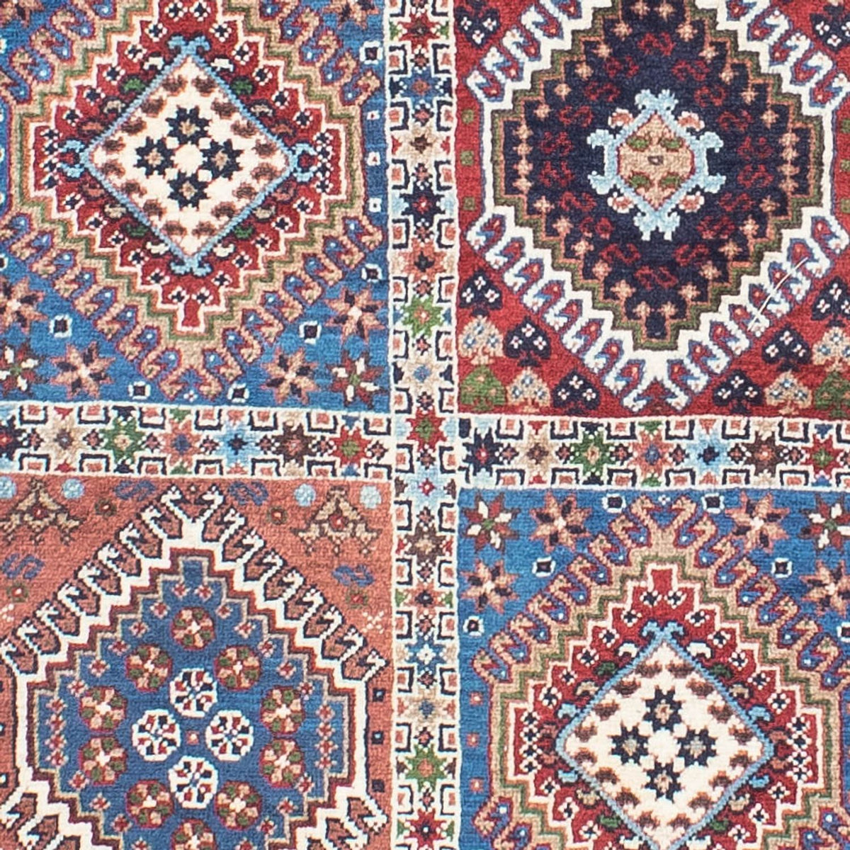 Tapis de couloir Tapis persan - Nomadic - 302 x 82 cm - multicolore