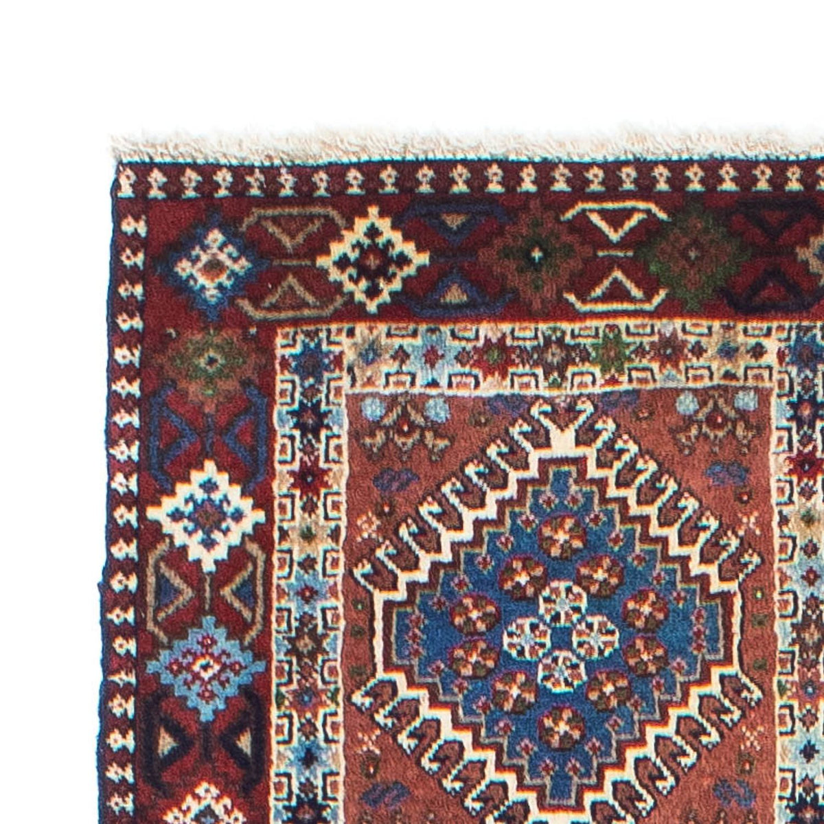 Tapis de couloir Tapis persan - Nomadic - 302 x 82 cm - multicolore