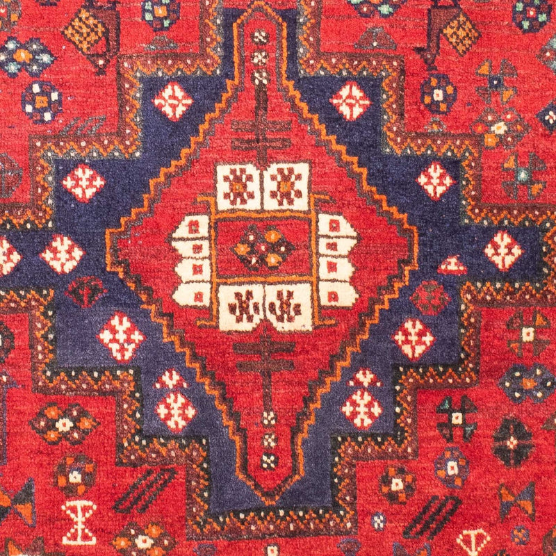 Tapis persan - Nomadic - 159 x 121 cm - rouge foncé