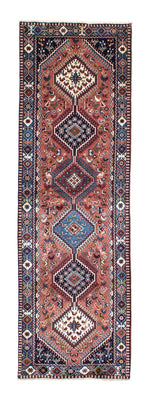 Tapis de couloir Tapis persan - Nomadic - 282 x 83 cm - multicolore