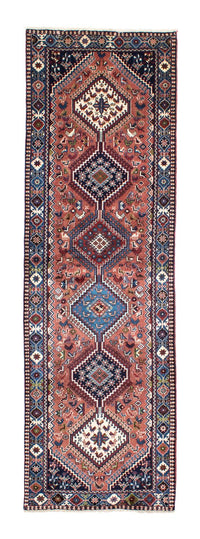 Tapis de couloir Tapis persan - Nomadic - 282 x 83 cm - multicolore
