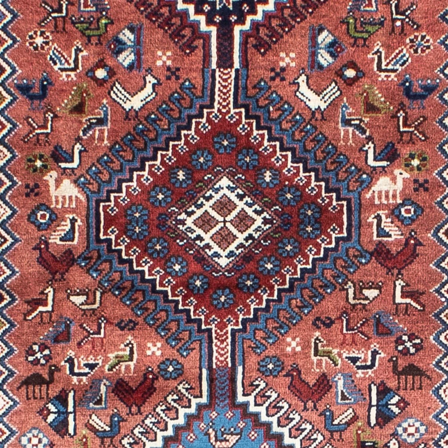 Tapis de couloir Tapis persan - Nomadic - 282 x 83 cm - multicolore
