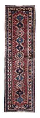 Tapis de couloir Tapis persan - Nomadic - 304 x 84 cm - multicolore