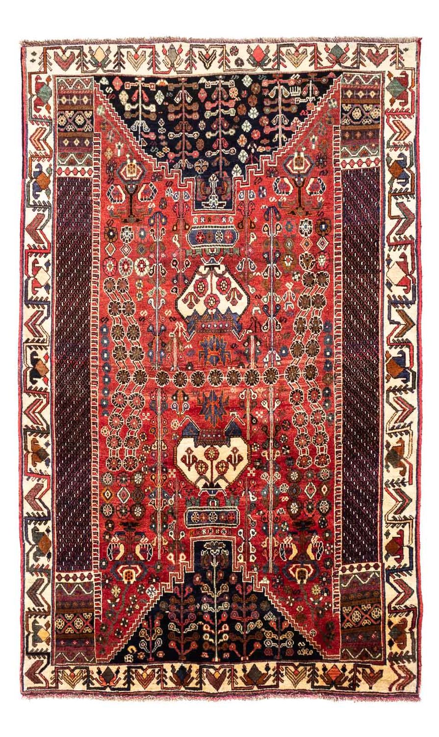 Tapis persan - Nomadic - 253 x 164 cm - rouge