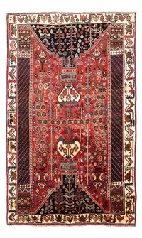 Tapis persan - Nomadic - 253 x 164 cm - rouge