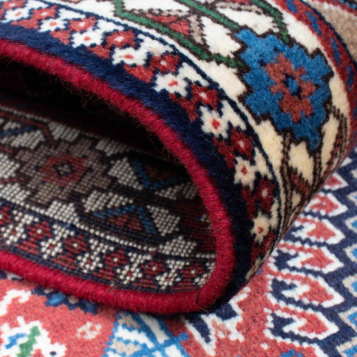 Tapis de couloir Tapis persan - Nomadic - 295 x 82 cm - multicolore