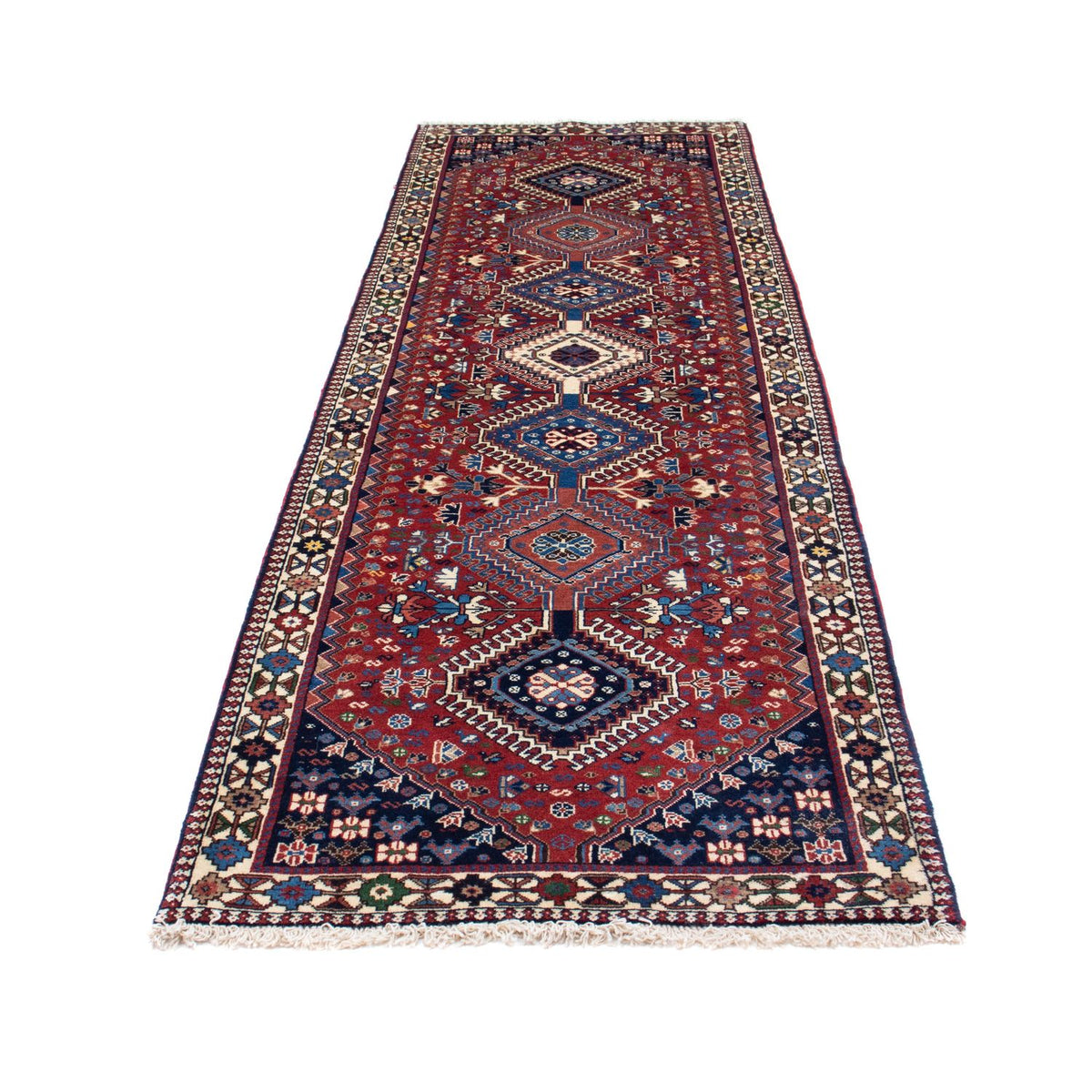 Tapis de couloir Tapis persan - Nomadic - 295 x 82 cm - multicolore