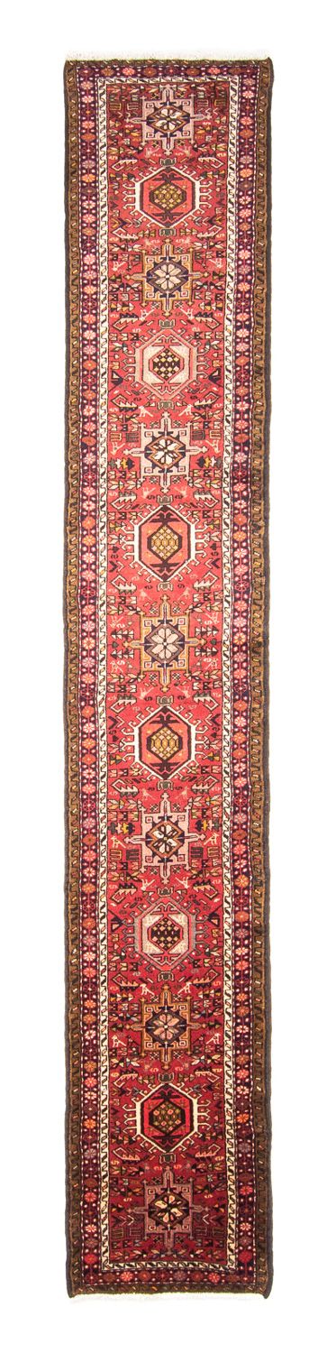 Tapis de couloir Tapis persan - Nomadic - 391 x 71 cm - rouille