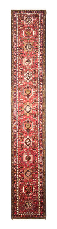 Tapis de couloir Tapis persan - Nomadic - 391 x 71 cm - rouille