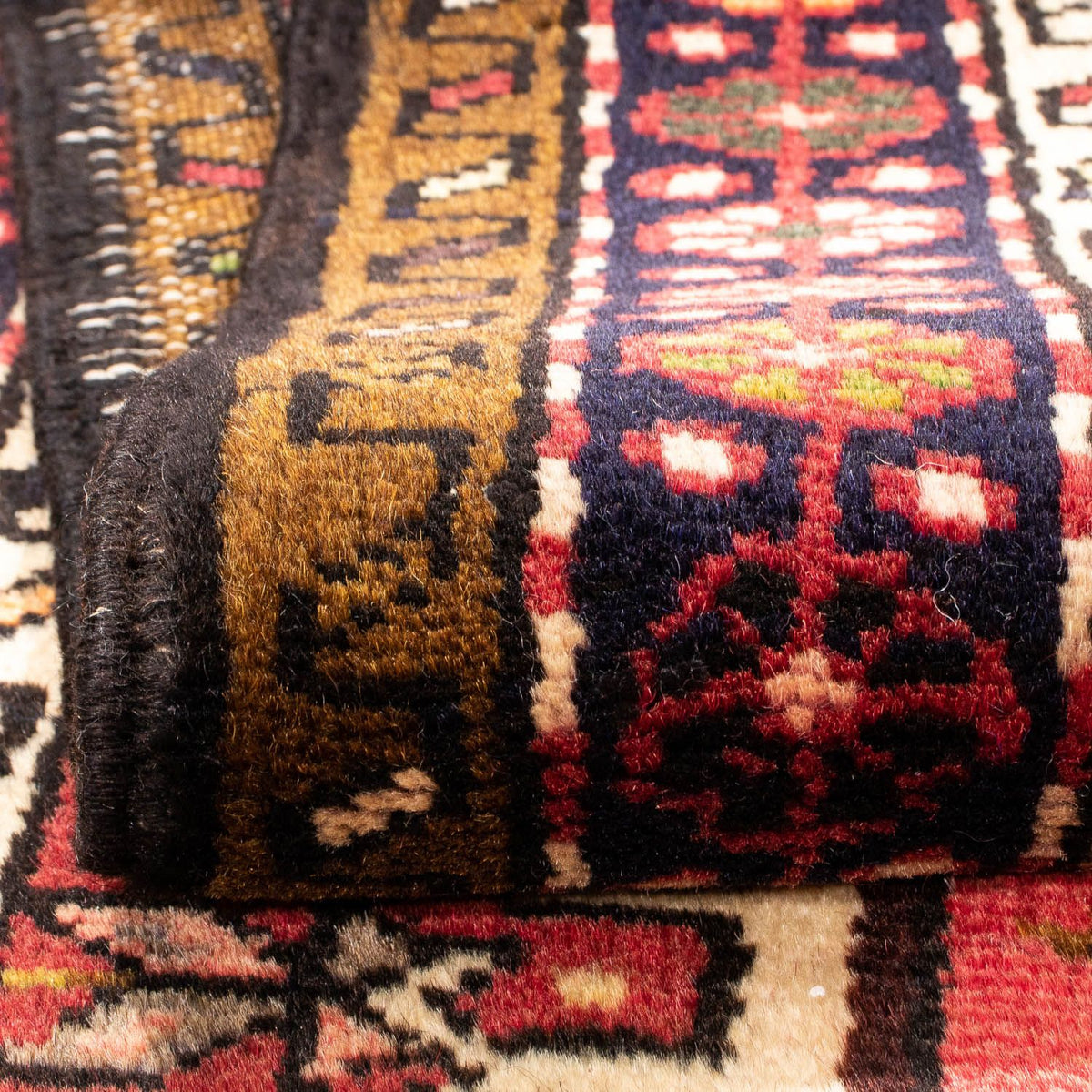 Tapis de couloir Tapis persan - Nomadic - 391 x 71 cm - rouille