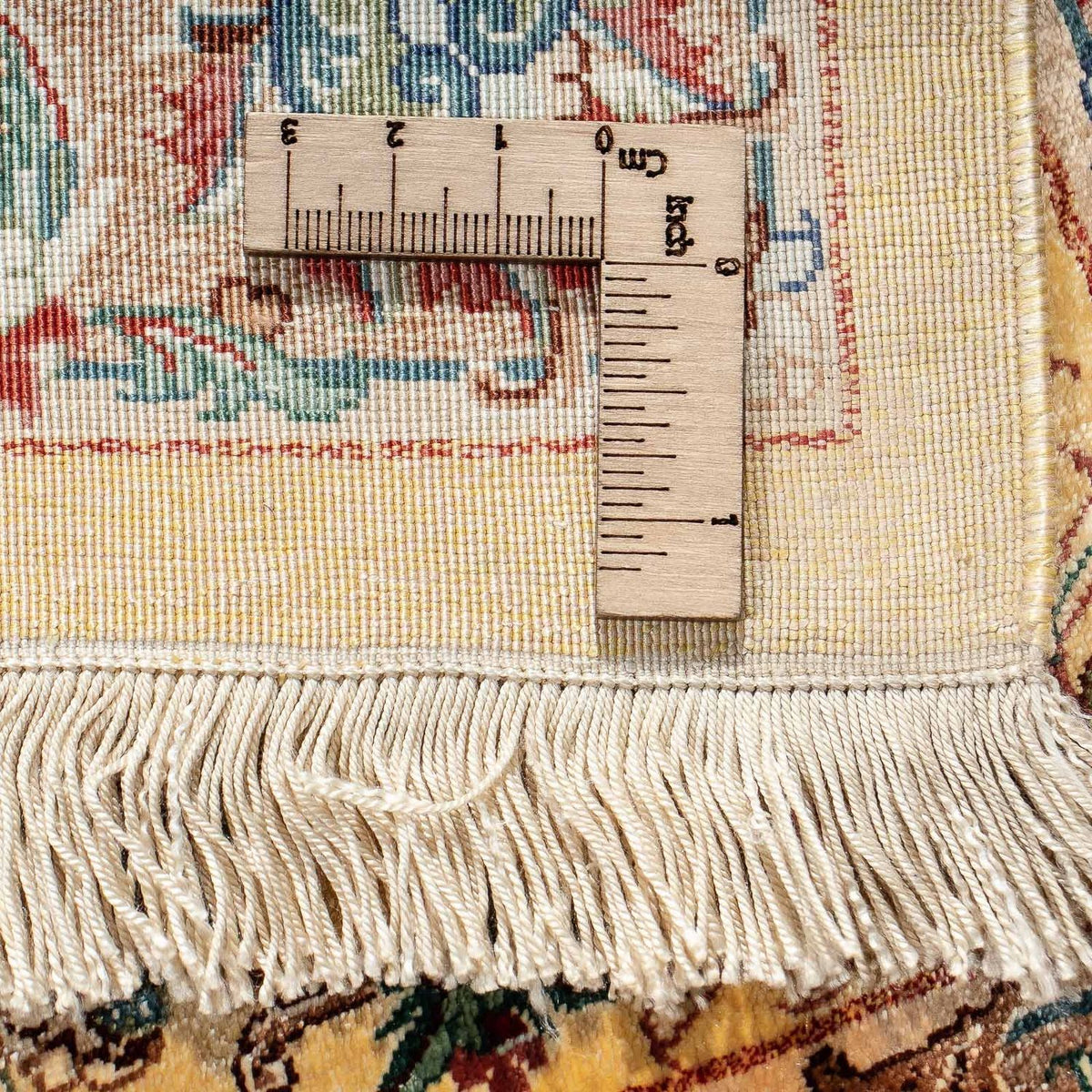 Tapis persan - Ghom - 82 x 59 cm - marron clair