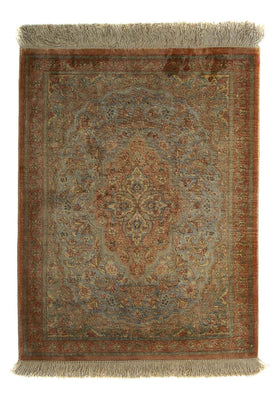 Tapis persan - Ghom - 76 x 57 cm - multicolore