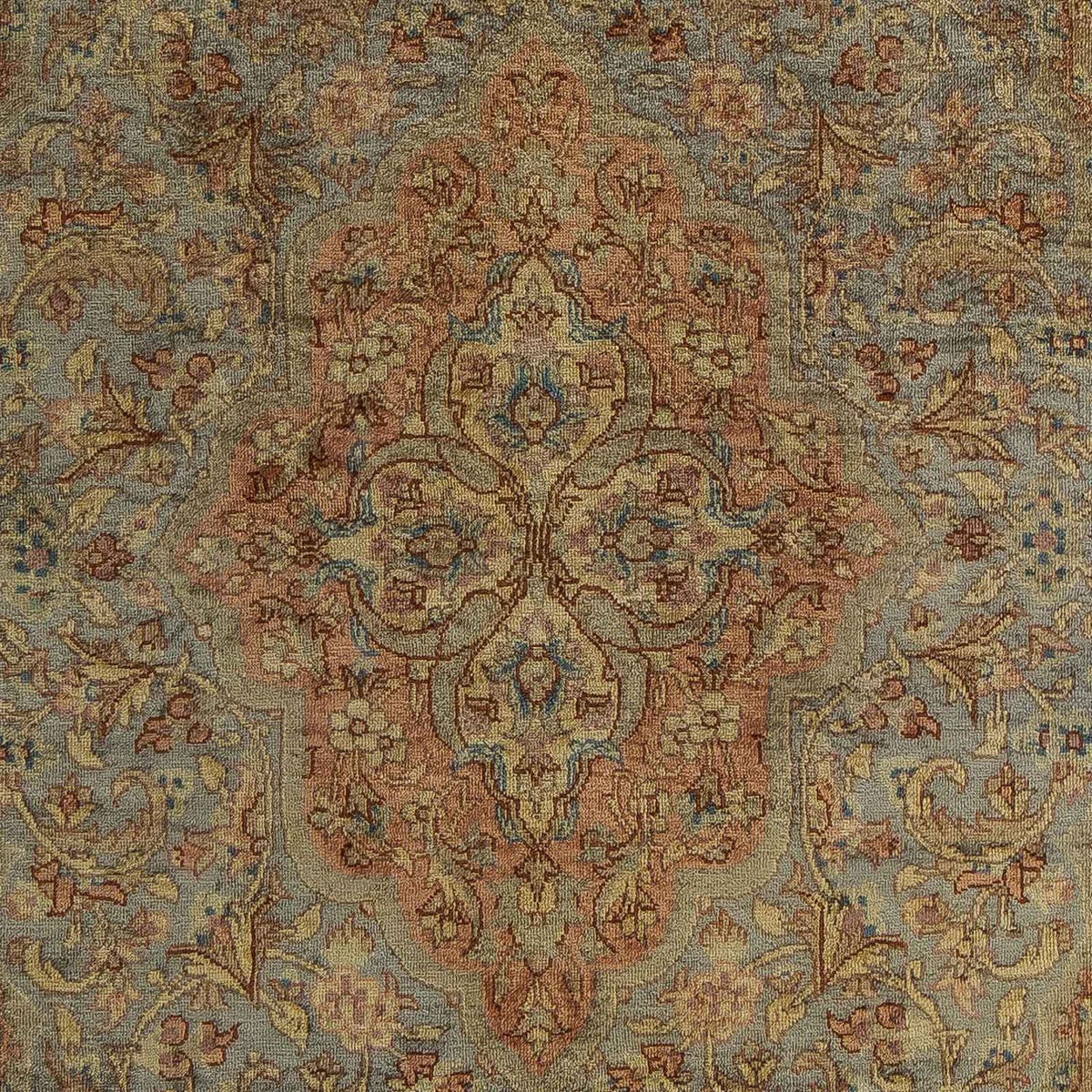 Tapis persan - Ghom - 76 x 57 cm - multicolore