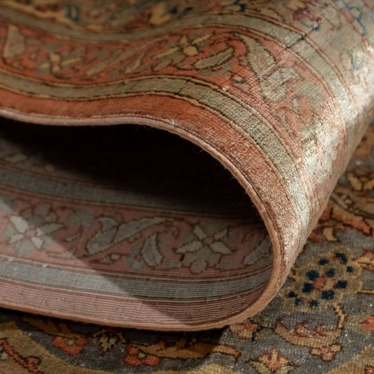 Tapis persan - Ghom - 76 x 57 cm - multicolore