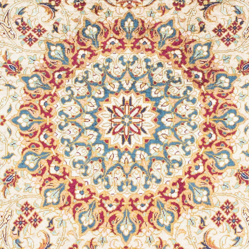 Tapis persan - Ghom - 123 x 77 cm - bleu foncé