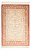 Tapis persan - Ghom - 123 x 83 cm - beige